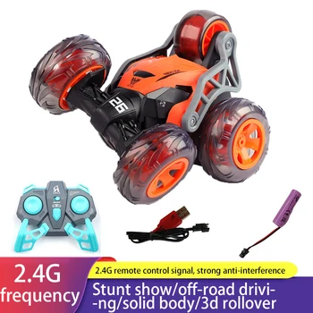 2,4 G 3D Tipping специален ефект Офроуд автомобил с дистанционно управление Модел детска електрическа играчка кола с дистанционно управление