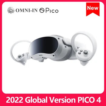 2022 Pico 4 VR Слушалки 8G 256GB Всичко-в-едно Часовници виртуална реалност Foodball 4K Дисплей VR Очила Връзка Steam VR