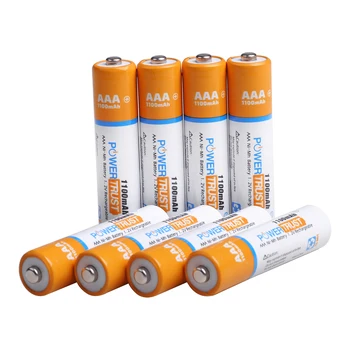 4 бр. AAA Батерия 1,2 1100 mah Ni-MH Акумулаторна Батерия за Фенерче на Дистанционното Управление Играчки, Игри Плейър с Кутия