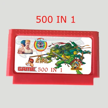 500 1 Детска карта на сайта за Недвижими 400 Игри 60 Pin 8 бита Игри касета Потребителска стикер/корица Хит на продажбите!