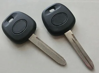 Automobile Калъф за ключове За Toyota Hiace, ключ-транспондер, Заготовка за ключове С нож TOY47, Ключодържател, 10 бр/лот