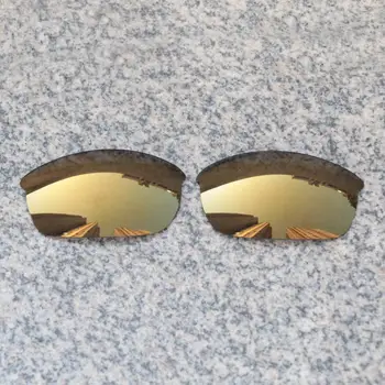 E. O. S Поляризирани Подобрени Сменяеми лещи за Слънчеви очила Oakley за Бронежилета - Бронзово-Златното Поляризованное Огледало
