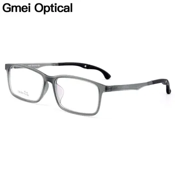 Gmei Оптичен Urltra-Light TR90 Мъжки Оптични Рамки За Очила и Пластмасови Рамки За Оптични Очила За Жени Точки От Късогледство Oculos M1022