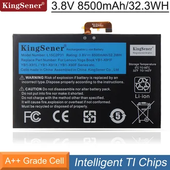 KingSener L15C2P31 8500mAh Батерия за лаптоп Lenovo Yoga Book YB1-X91F X91L X91X YB1-X90F YB1-X90L Батерия за таблет серия