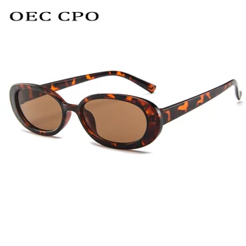 OEC CPO Малки Овални Слънчеви Очила Дамски Реколта Реколта Кръгли Слънчеви Очила Мъжки Дамски Маркови Дизайнерски Модерни Очила с UV400 O647