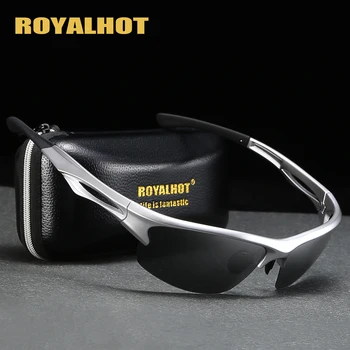 RoyalHot Мъжки И Дамски Поляризирани Спортни Очила За Риболов Vintage Слънчеви Очила Ретро Очила Нюанси Oculos Мъжки spt088