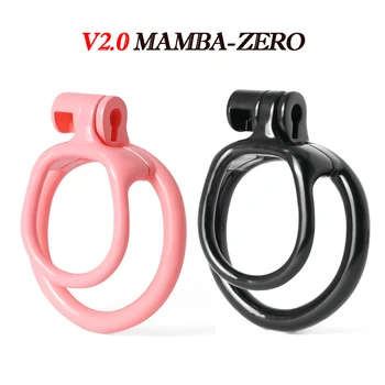 V2 Mamba-ZERO—Премиум Боя 3D Печатна Клетка на Целомъдрието Мъжки Устройство на Целомъдрието Лесен Колан на Целомъдрието Пръстен за Пенис Пръстен за мъже