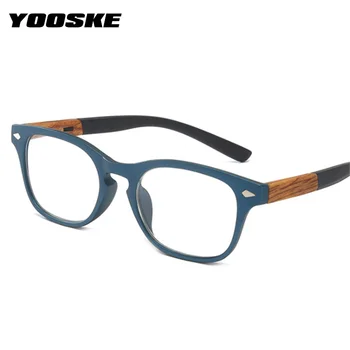 YOOSKE Модни Дамски Обувки За Мъже Ретро Полнокадровые Очила За Четене HD лещи на Очила За Далекогледство Далекогледство Очила +1.0 1.5 2.0 2.5 3.0 3.5