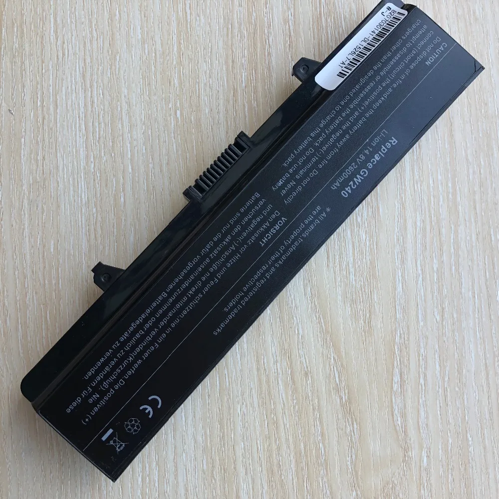 4-елементен батерия 14,8 за Dell vostro 500, тип батерия gw240 1525 Изображение 2