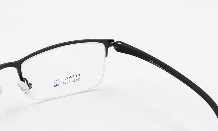 BCLEAR Ново Записване, оптични рамки, очила без рамки, Очила по рецепта, алуминиеви рамки, слънчеви очила, рамки за очила, бизнес мъжки слънчеви очила Изображение 3