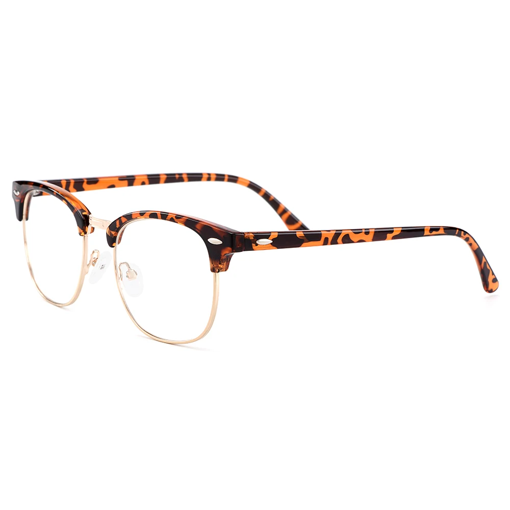 Gmei Оптични Ретро Пластмасови Очила С Пълна Рамки в Рамките За Мъже И Жени Късогледство Пресбиопия Очила За Четене На Рецепта H8004 Изображение 2