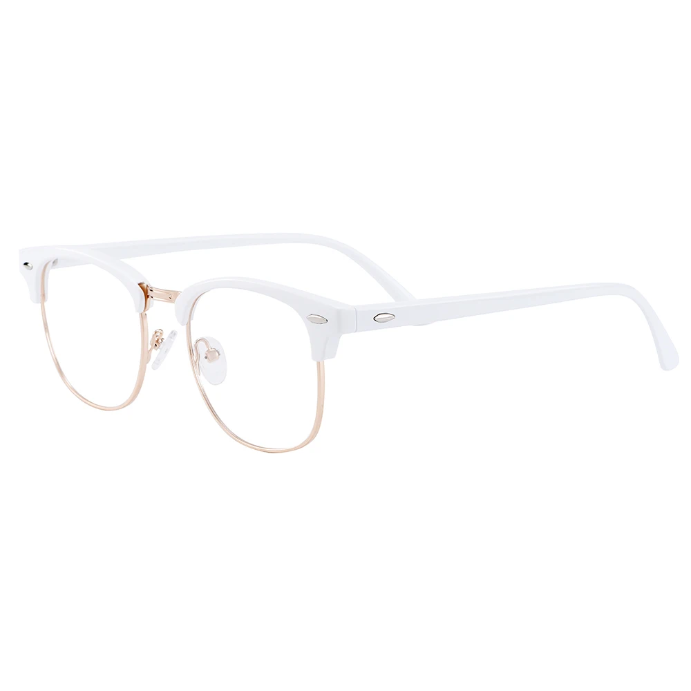 Gmei Оптични Ретро Пластмасови Очила С Пълна Рамки в Рамките За Мъже И Жени Късогледство Пресбиопия Очила За Четене На Рецепта H8004 Изображение 3