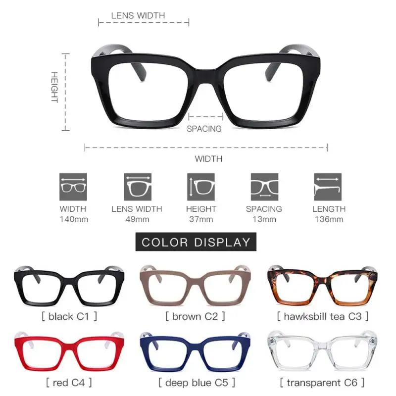 Анти-Сини Леки Очила За Четене, Дамски Луксозни Дамски Оптични Очила, Нов Дизайн, Мъжки Компютърни Очила, Червени Очила За Далекогледство Изображение 5