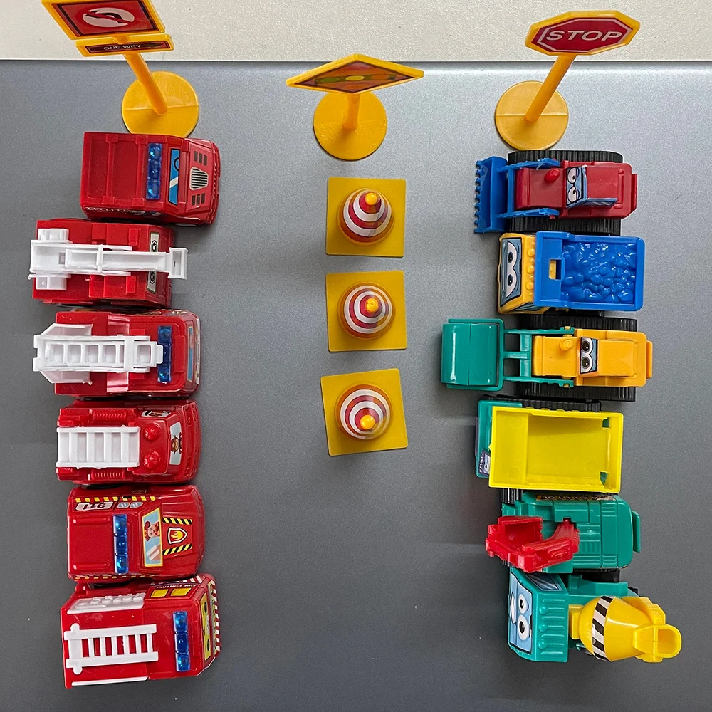 Колата Чекпойнт Изграждане на Обучение на Пожарната Инженеринг Автомобил Детски Подарък За Рожден Ден Украса на Торта, парти връщане на подарък Изображение 2