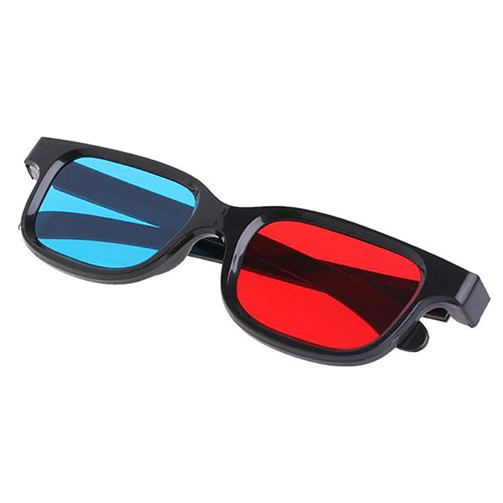 Лесен glasse Червени, Сини Сини Пластмасови Рамки 3D Очила за Anaglyph Филм, Игри, DVD За Мъже За Жени Вечерни Eyeglasse Интимни Аксесоари Изображение 5