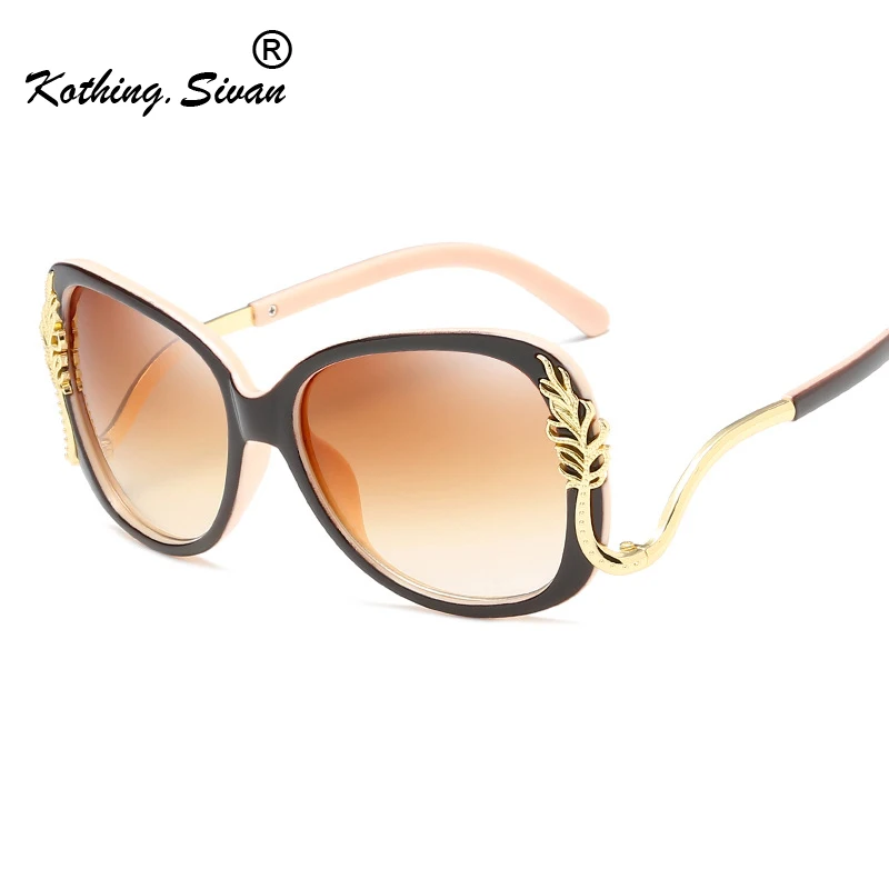 Нова Мода Дамски Поляризирани Слънчеви Очила Известна Дама Марка Дизайнер Червен Черен Наклон Цветове Покритие Огледални Слънчеви Очила с UV400 Изображение 3