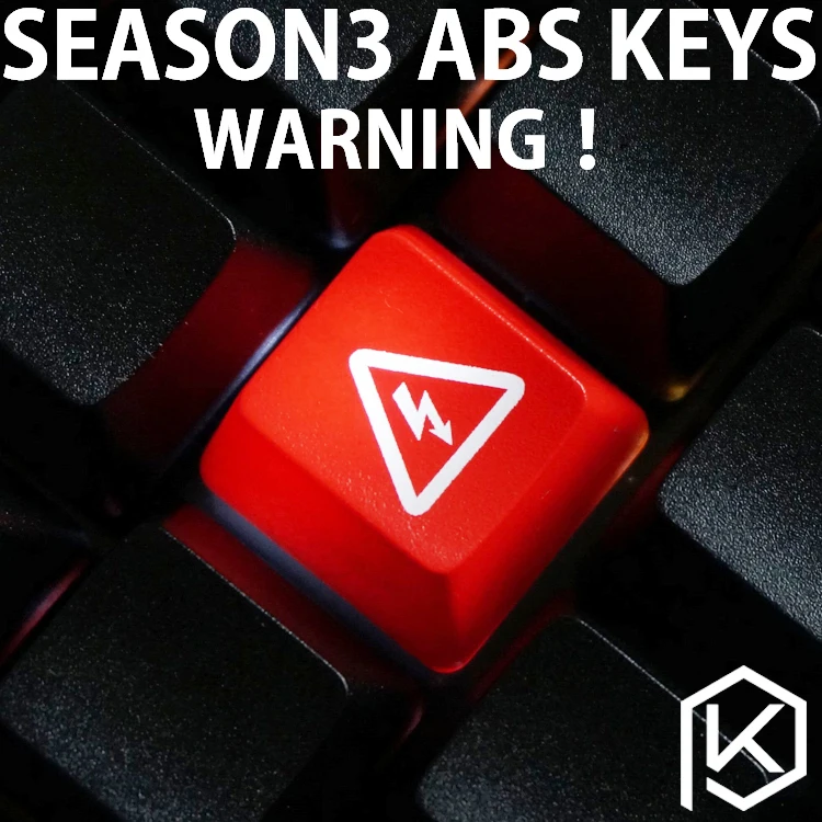 Новост, Просвечивающие капачки за ключове, ABS, с офорт, леки, Просвечивающие черни, червени потребителски механични клавиатури, светъл профил oem Изображение 3