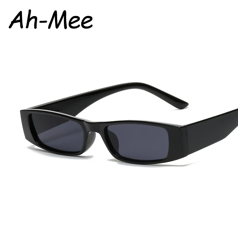 Ретро Правоъгълни Слънчеви Очила Дамски Маркови Дизайнерски Модерни Слънчеви Очила С Малки Рамки За Жени Тенденция Glasees Дами UV400 Изображение 2