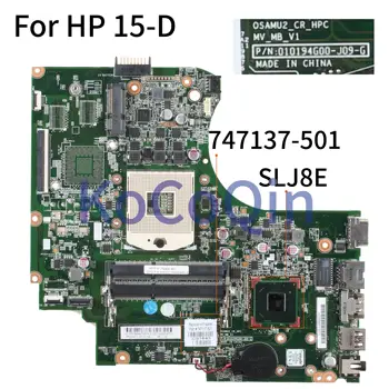 Дънната платка на лаптопа KoCoQin За HP Probook 15-D 250 G2 HM76 SLJ8E дънна Платка 747137-001 747137-501 010194G00-J09-G