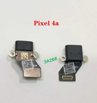 За Google Pixel 4a Оригинално USB Зарядно Устройство, Порт за Зареждане Лента Гъвкав Кабел USB Зарядно устройство Конектор Такса