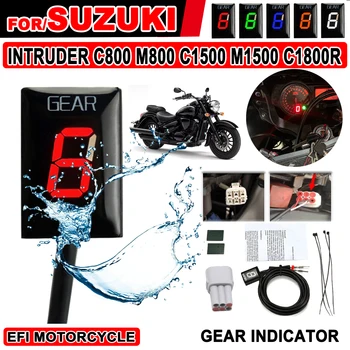 За SUZUKI Сигнално C800 M800 C1500 M1500 C1800R M1800R M1800R2 EFI Аксесоари За Мотоциклети 6 Скорост на Съоръжения Дисплей Led Метър