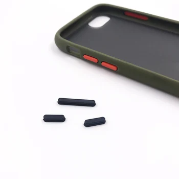 За iPhone Xiaomi Samsung, Huawei модел на бутона контрастен матов калъф за DIY универсален Калъф с цветни бутони