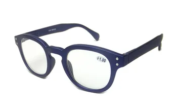 Класически Кръгли Оптични Очила в рамка в ретро стил, Анти-Сини Компютърни Очила за Далекогледство Oculos Grau De +1,0 ~ +3,5