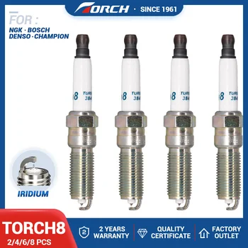 Компоненти на двигатели TORCH8 (YH8RTIP) Оригинални иридий-платина свещи Замени на свещи ILNAR8B7G за GM 12683541 за 41-156