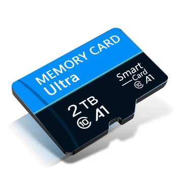 Микро TF Карта SD карта с памет 64 GB 128 GB, 256 GB, 512 GB И 1 TB И 2 TB TF SD карта Смартфон игрова конзола адаптер с голям капацитет