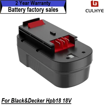 НОВ HPB18 18 В Акумулаторни Инструменти Батерия За Black & Decker Hpb18 Fs180 A1718 A18NH BD18PSK EPC18 HP188F2B KC1800Sk Fs1800CS