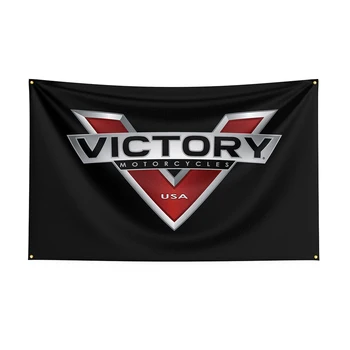 Полиестер хартата на победата 3кс5 въвеждани с участието си в състезанието знамето на мотоциклет за декор