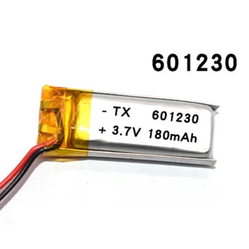 Полимерна литиева батерия от 3.7 На 601230 180 mah може да бъде създадена по поръчка на едро сертифициране на качеството CE FCC ROHS информационния лист за безопасност