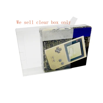 Прозрачна Кутия Дисплей за ДОМАШНИ любимци Съхранение за GBP, за джобна Gameboy защитна кутия EU-US/JP Версия