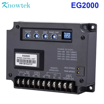 Регулатор на блок регулиране на честотата на въртене на двигателя EG2000 за електронен регулатор на дизелов генератор