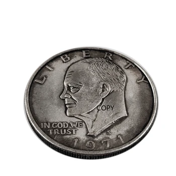 САЩ 1971-1974 КОПИЕ Долара Айзенхауер възпоменателни монети-копия на монети, медали, монети с колекционерска стойност