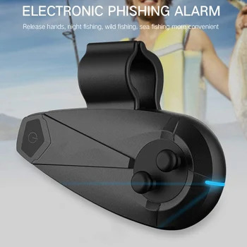 Сигнали за тревога Ухапване риболов Умна Прът Bluetooth с Електронен Индикатор за Аларма за Телефони EDF88