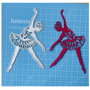 Танц Нови Метални Режещи Печати за DIY Албум за Scrapbooking Декоративно Щамповане на Ръчно изработени Картонени Картички за Подарък