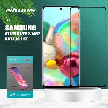 за Samsung Galaxy A71 M51 F62 M62 Забележка 10 Lite Стъкло Nillkin CP +/9H/H + Pro от Закалено Стъкло Защитно фолио за екрана 9H Твърда Стъклена филм